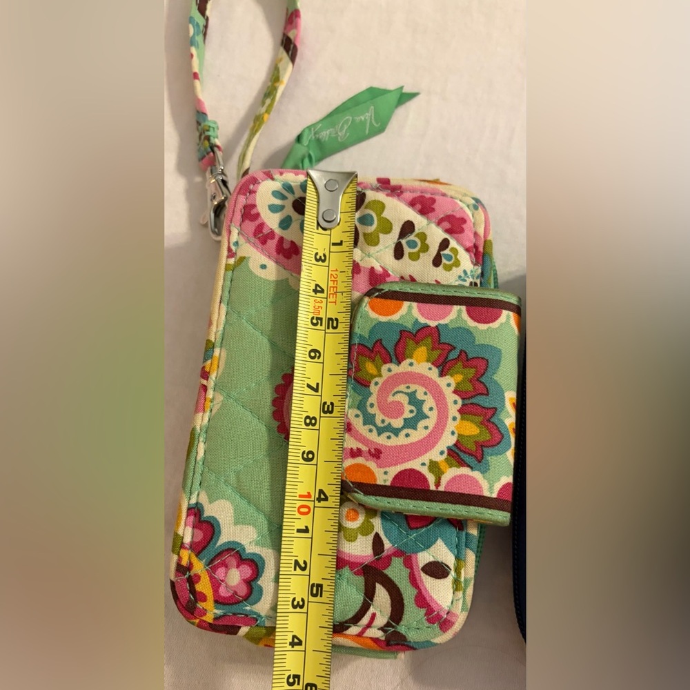 Vera Bradley Wristlet Set 💚🩷💙 - Picture 7 of 15
